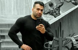 مسعود برزم نائب قهرمان قویترین مردان ایران