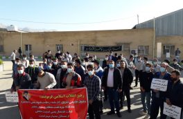 تجمع کارگران حجم‌کاری شرکت نفت گچساران