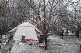 سایه بارش برف و باران بر سر شهرستان زلزله‌زده دنا