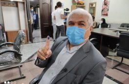 اولین کاندیدی که خود را به فرمانداری گچساران رساند.