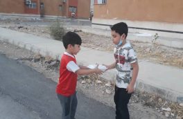 به عشق علی(ع)، کودکان وارد کار شدند+تصاویر