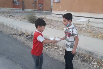 به عشق علی(ع)، کودکان وارد کار شدند+تصاویر