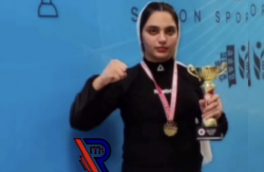بانوی گچسارانی قهرمان مسابقات کاپ آزاد اروپا شد